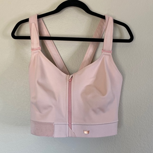 Shefit Flex sports bra pink rose gold women’s 6 Luxe 6 XL EUC blush - Picture 3 of 6
